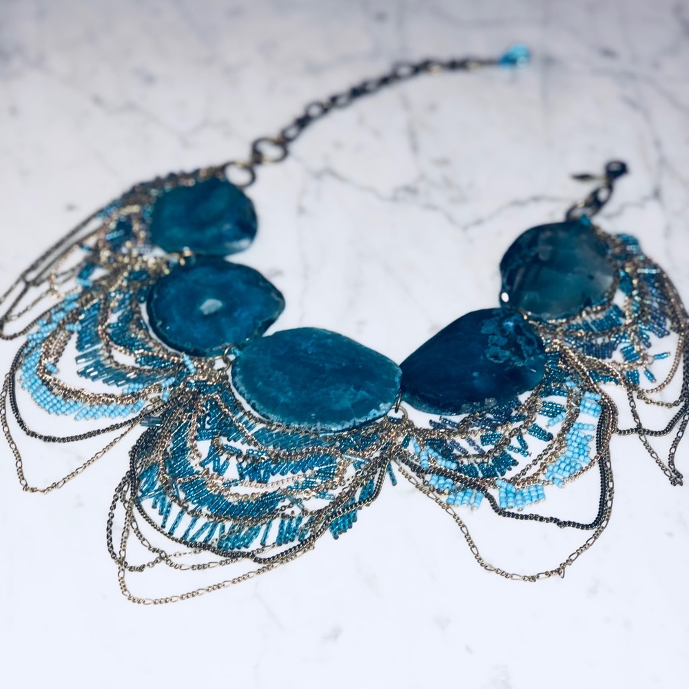 Turquoise Stone Necklace